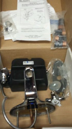 Sloan EBF650-BDM Chrome Optima Battery Powered 4&#034; Centerset Sensor Faucet