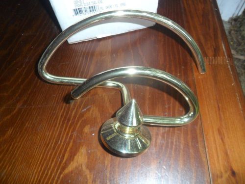 Ginger Synchro Double Towwel Ring 1926-26/3 Polished Brass