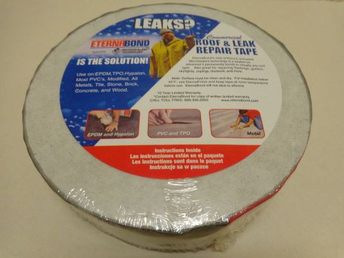 2&#034;x 50&#039; Black EternaBond RV Roof and Leak Repair Tape NO RESERVE FREE SHIPPING!