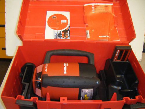 Hilti pr20 rotating laser level with target for sale