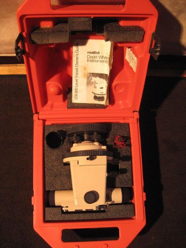 David White LT8-300 Transit Level With Carrying Case