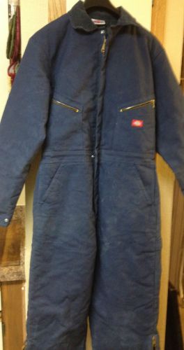 Dickies deluxe coverall - cotton 48700- navy blue size xl for sale