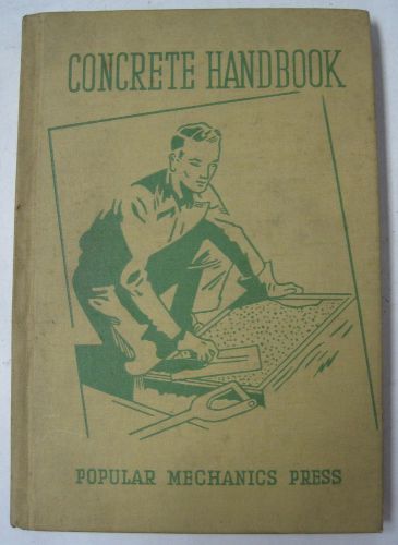 Popular Mechanics Press: Concrete Handbook