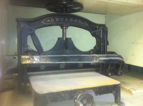 Advance hand powered paper cutter  18&#034; for sale