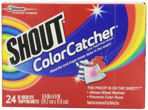 New shout color catcher 24 count pack of 12 free shipping for sale