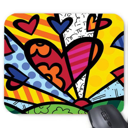 Love Stencil Colorfull Logo Game Mouse Pad Mat Mousepad Hot Gift New