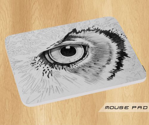 Owl Eye Art Logo Mouse Pad Mat Mousepad Hot Gift