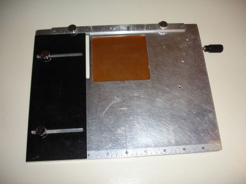 Kingsley Hot Stamp Machine 8” X 10” Extension Base-Plate