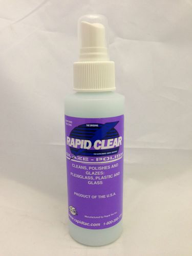 RAPID CLEAR 4 0Z BOTTLE WITH SPRAYER- GREAT FOR WRAPS, MAKE YOUR WRAP LOOK NEW!