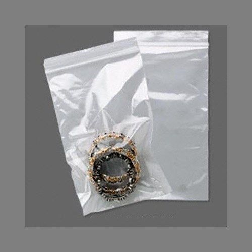Clear top zip lock baggies 5&#034; x 8&#034;  lot of 100, clear  ziplock reclosable 2 mil for sale