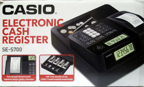 Casio - Model SE-S700 Electronic Cash Register
