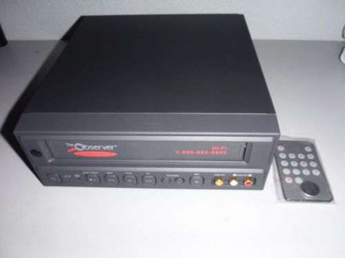 Safety Vision SV-VCR-SL Surveillance VCR Video Cassette VHS Player NEW