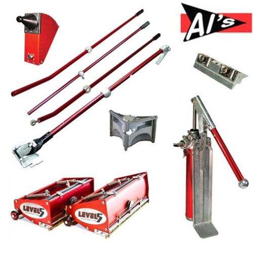 Level5 Finishing Set of Automatic Drywall Taping Tools