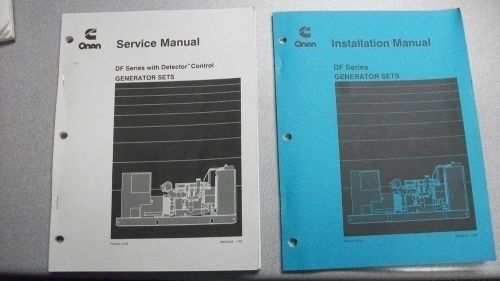 Cummins Onan Generator Sets Installation and service Manuals DF series diagrams