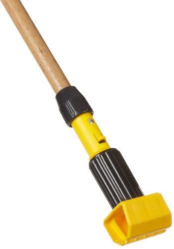Rubbermaid commercial fgh215000000 gripper clamp-style wet mop  hardwood handle for sale