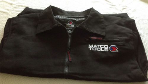 Matco Tools Jacket Mechanic Racing Garage Mens XL DUCK CANVAS Sewn Logos