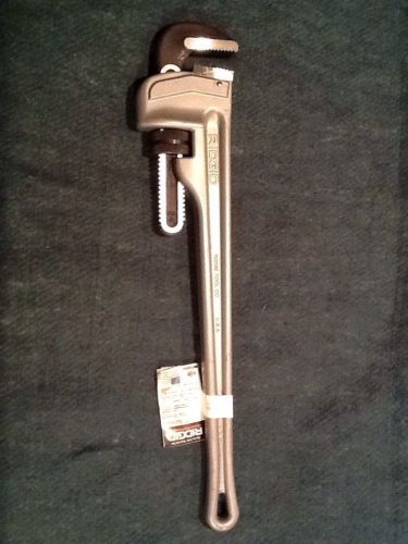 Ridgid #824  24&#034; aluminum pipe wrench - new for sale