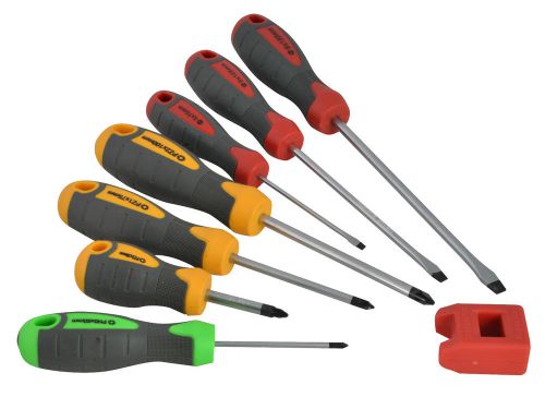 Faithfull 7 piece screwdriver set and magntiser for sale
