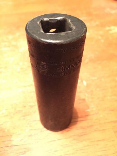 Used Snap On 19MM 1/2 Drive 6 Point Deep Impact Socket SIMM190