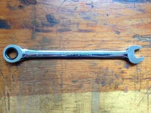 Craftsman Professional Ratcheting Combination Wrench 1/2&#034;