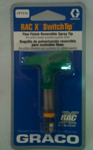 Graco FFT212 RAC X Fine Finish SwitchTip Airless Spray Tip 212 Free shipping