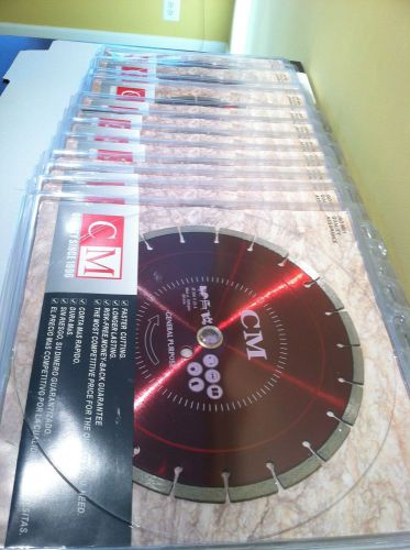 10piece!! 12&#034; diamond blades for concrete, paving stone and construction materia