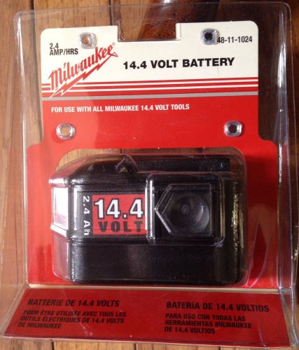 Milwaukee 48-11-1024 14.4 Volt  2.4 Ah Battery Pack- New, sealed