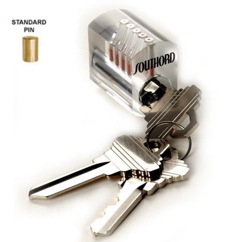 SouthOrd ST-34 Visible Cutaway Practice Lock with Standard Pins
