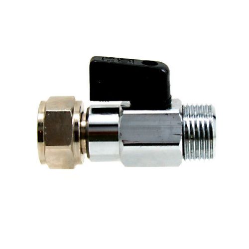 Draft beer shut off valve for keg - attach to coupler to turn off beer flow fast for sale
