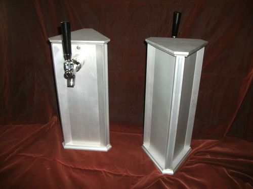 CUSTOM MADE SINGLE TAP BEER TOWER, NEW, 2 AVAILABLE!