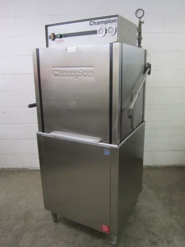 Champion high temperature dishwasher dhb/70-m3 with booster door type for sale
