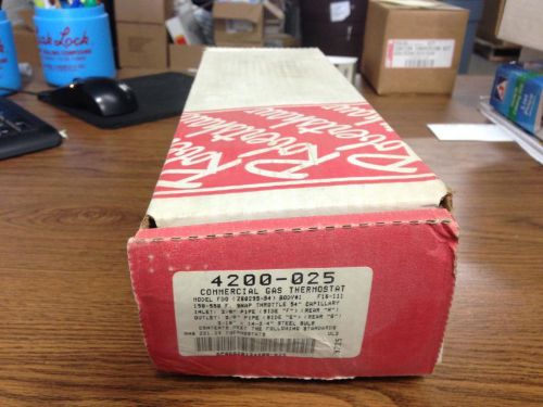 Nos new in box robertshaw 4200-025 commercial gas thermostat fdo 280295-54 for sale