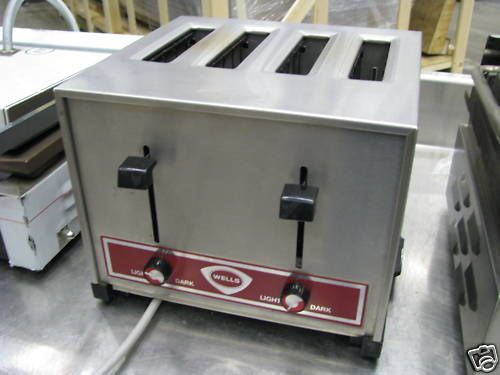 Wells bagel toaster - 4 slice pop up  t4c15a for sale