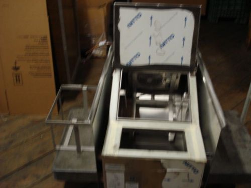 Stainless egg holding station w/ extra rack 20x22x33 for sale
