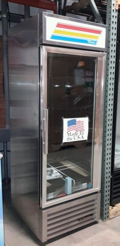New glass door refrigerator-1 door 4-shelves-true gdm-23 for sale