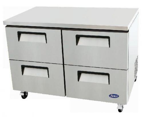 Atosa mgf-8417 four half-door drawer-undercounter refrigerator - free shipping!! for sale