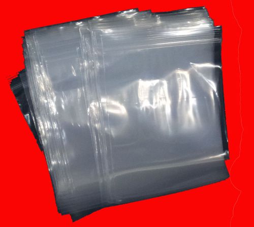 25PCS ZIPLOCK ZIPPED LOCK RECLOSABLE PLASTIC POLY SMALL BAGS 12x17CM JEWELRY BAG