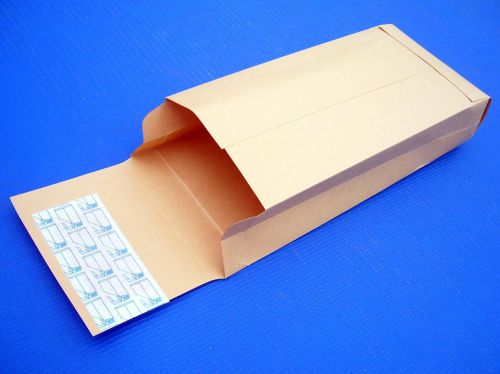 4 1/2  x 9 1/2 x 3 expansion envelopes brown kraft (qty. 250) box bottom for sale