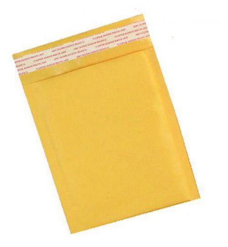 100 #000 4 x 8 Padded Kraft Premium Bubble Mailers, Lined Shipping Envelopes