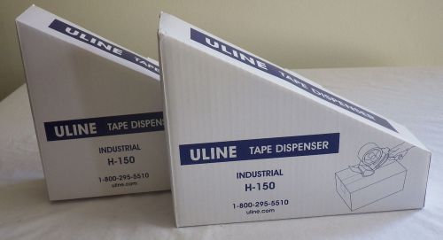 2 NEW Uline Tape Dispenser Industrial H-150 Packaging Supplies Items Shipping