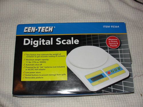 Cen-Tech Digital Scale Model 95364 gram,oz,pounds up to 11 NEW
