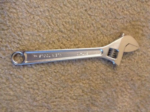 Klein Tools 507-10 Adjustable Wrench 10M-250Mm