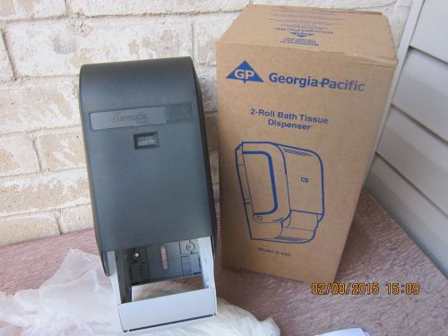 2 -roll bath tissue  dispenser by georgia pacific with key. for sale