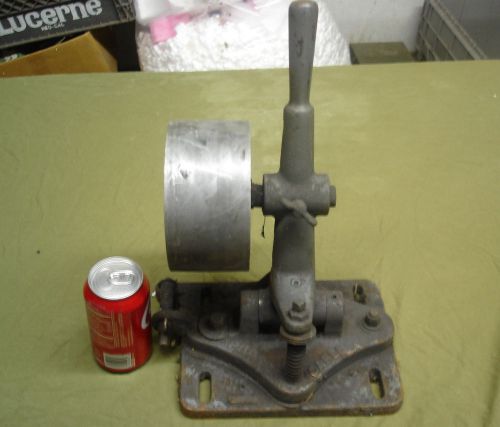 Vintage Porter Cable backstand idler for belt grinder knife maker tool grinder