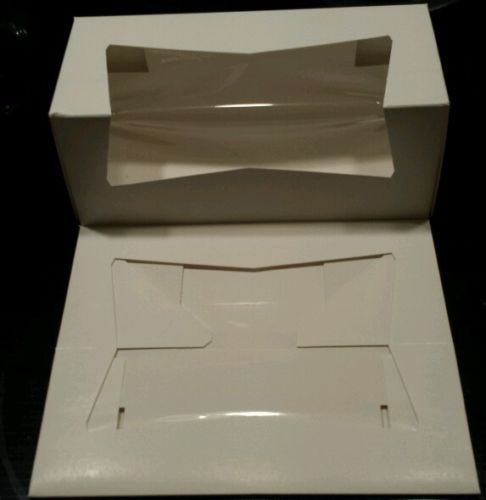 CLOSEOUT SALE 30 white bakery pastry cookie boxes 9&#034;x4&#034;x3 1/2&#034; Southern Champion