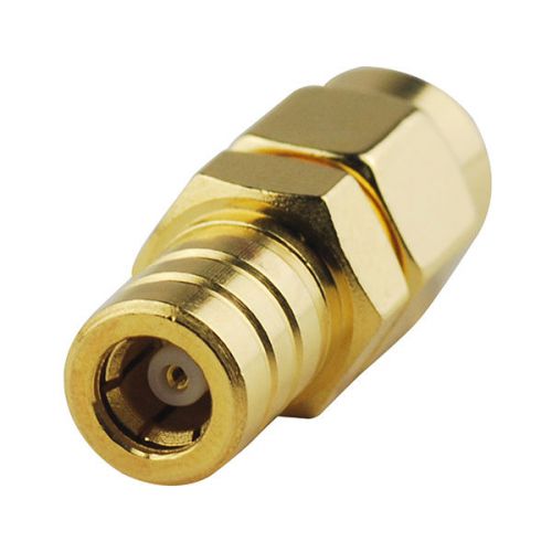 Sma-smb adapter sma plug to smb jack straight gold-pleated connector hot for sale