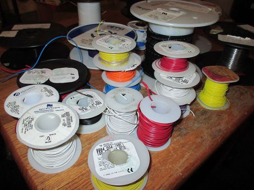 Large Lot of 16 - 30 awg wire TC and SPC Please read details 100&#039;s of ft in lot.
