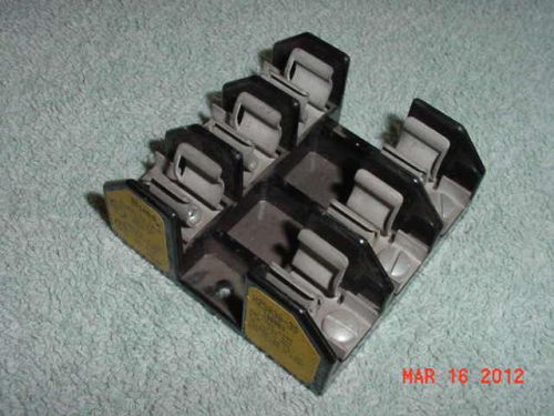 **NEW** BUSS H25030-3S 30 AMP 3-POLE 250 VOLT FUSE BLOCK **FREE SHIPPING USA**