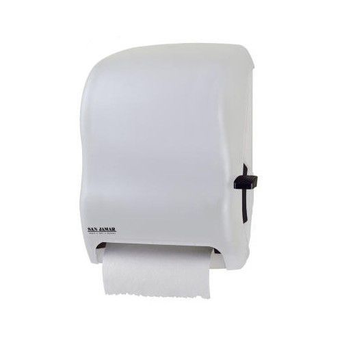 San Jamar Lever Roll Towel Dispenser without Transfer Mechanism in White