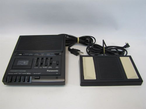 Panasonic RR-930 Microcassette Transcriber Dictation Machine *w/ Footpedal*